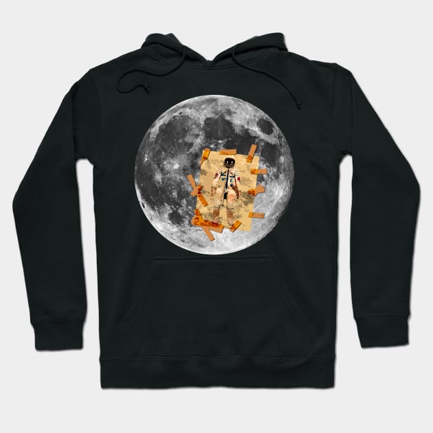 Man on the Moon Hoodie by Scar